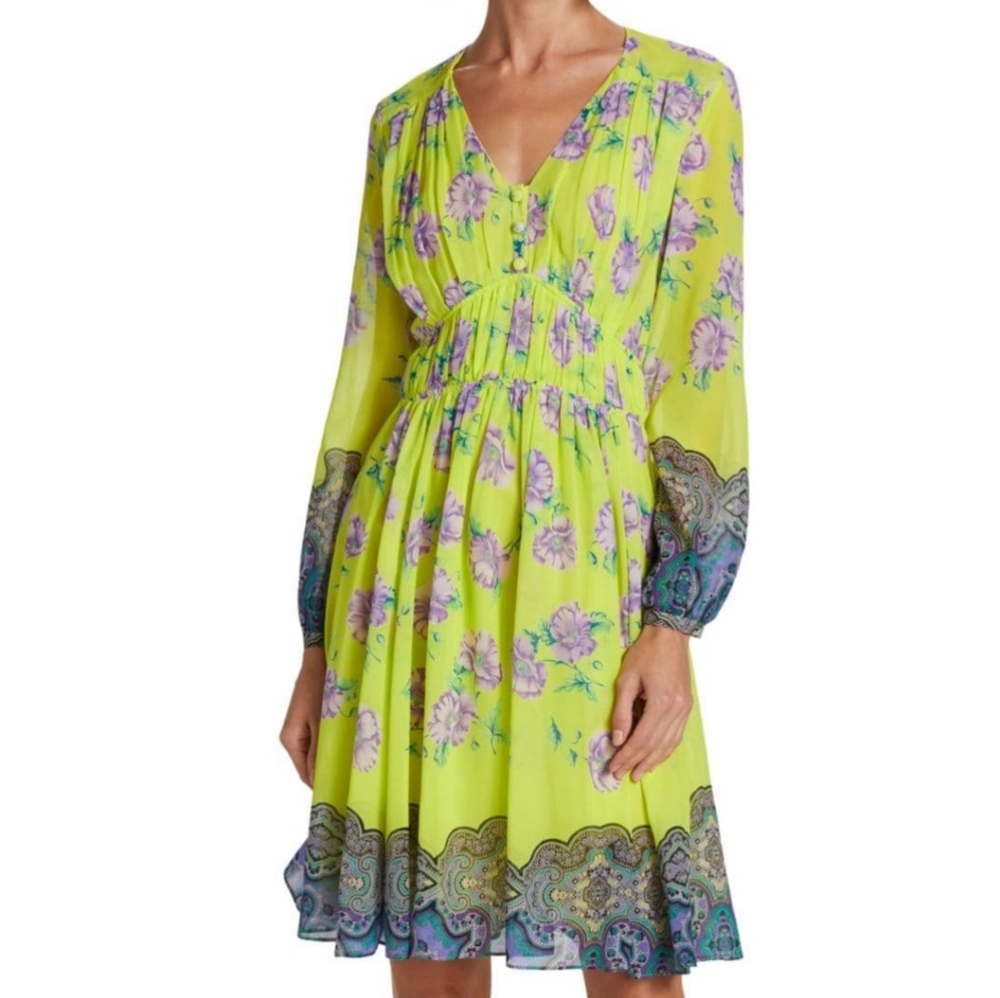 Etro Silk Paisley Dress